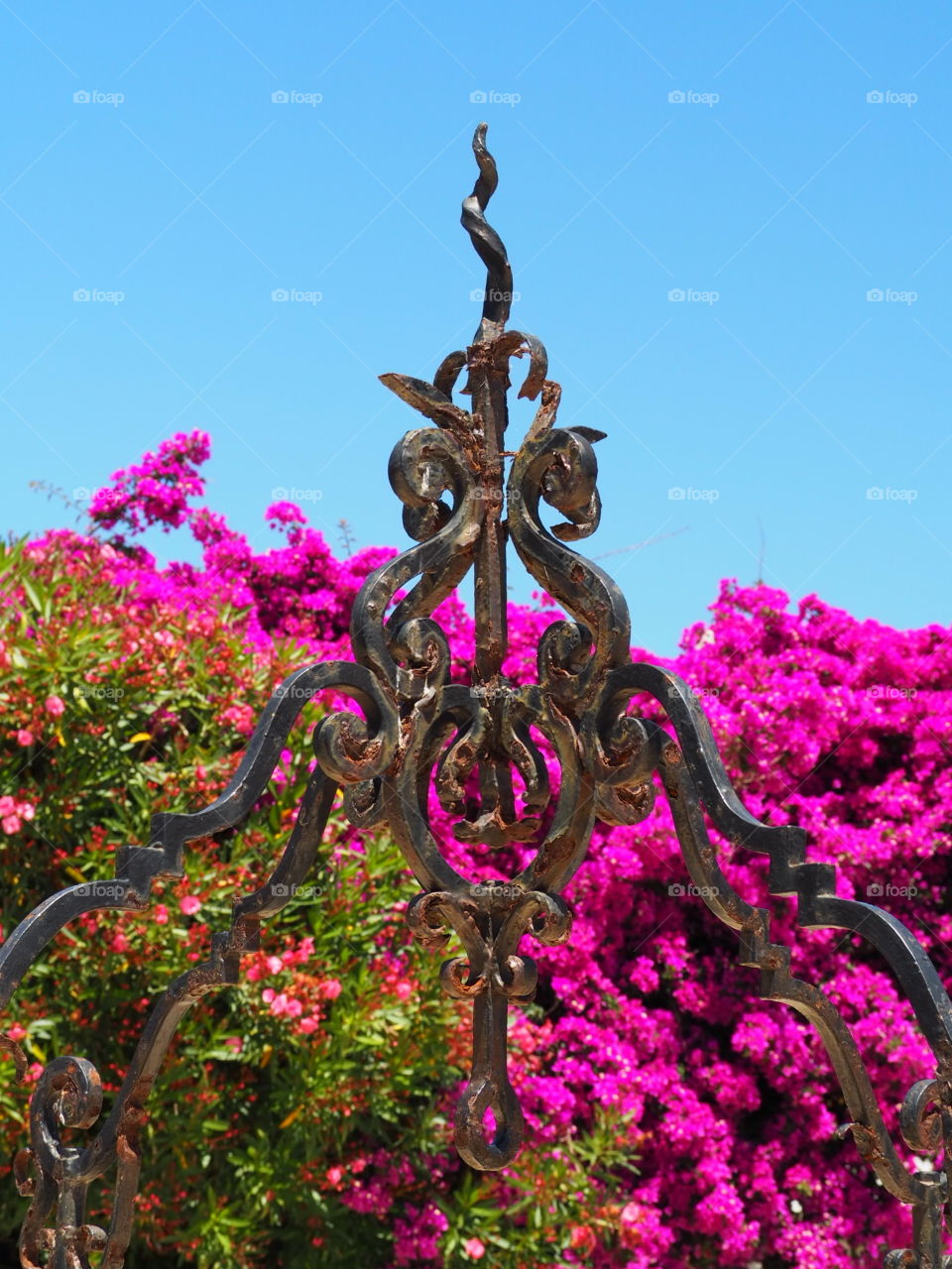 decorations on an old well ....