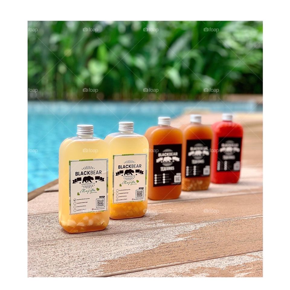 Refreshing Fruity tutti teas in hot crazy weather 