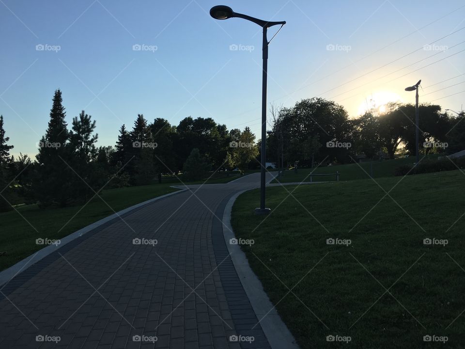 Road, Landscape, No Person, Golf, Street