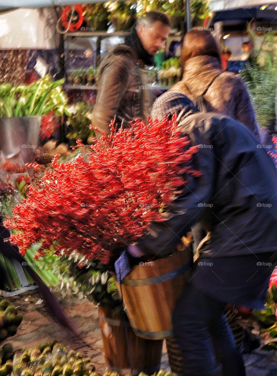 Flowers at the Market 