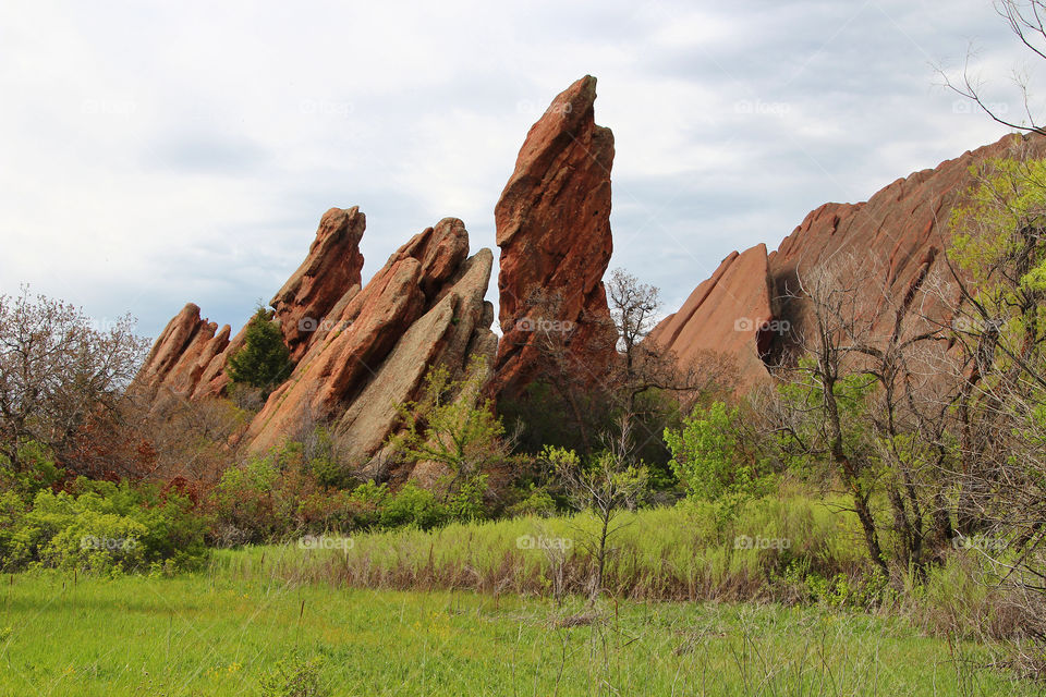 Roxborough State Park, Colorado spiral rock