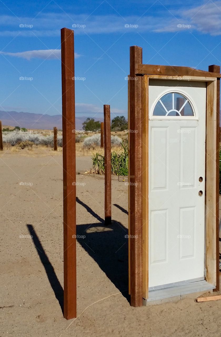 Home without borders! Front door home construction 