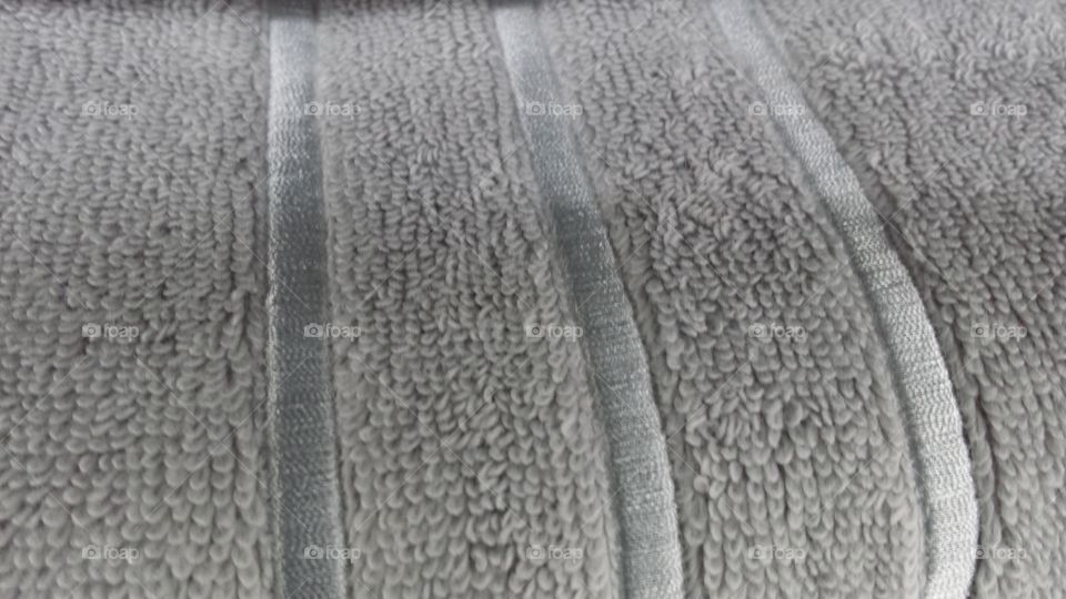 Grey towel