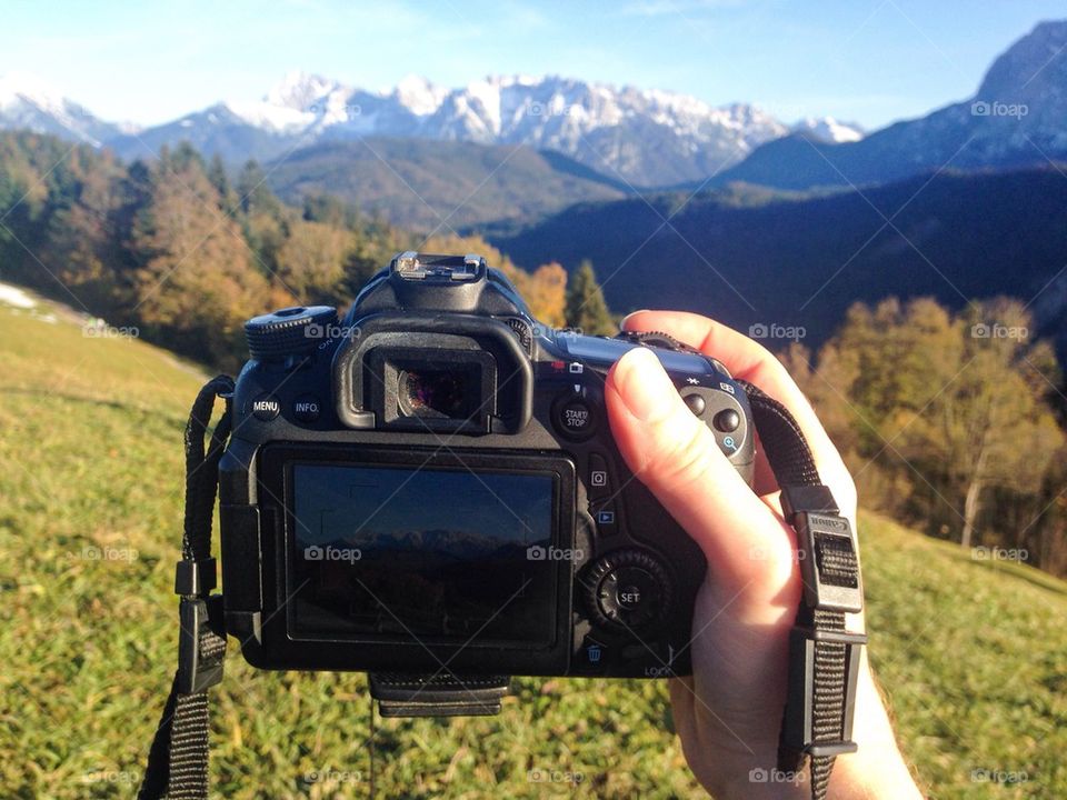 SLR on the alps