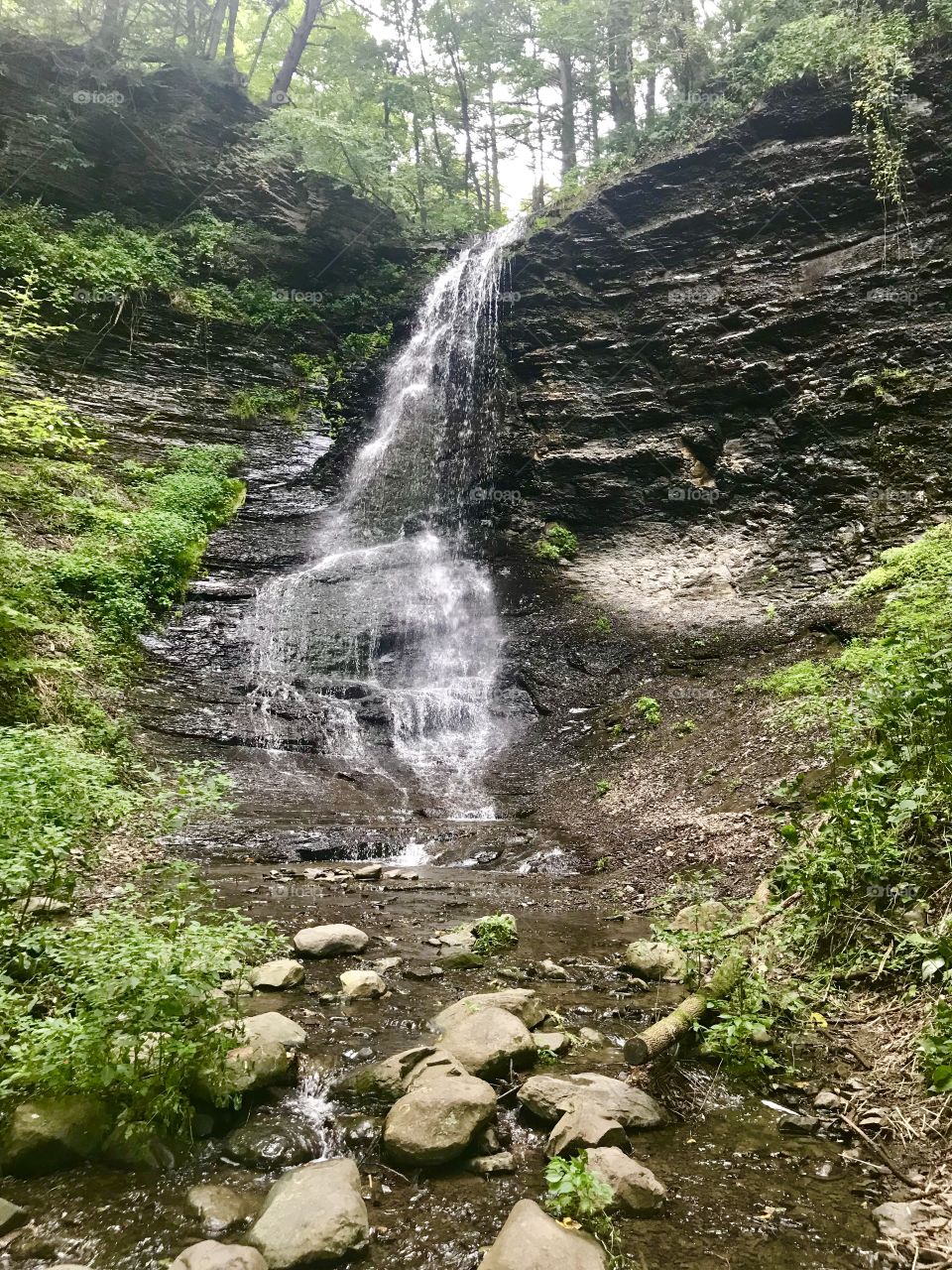 Hudson Valley waterfall