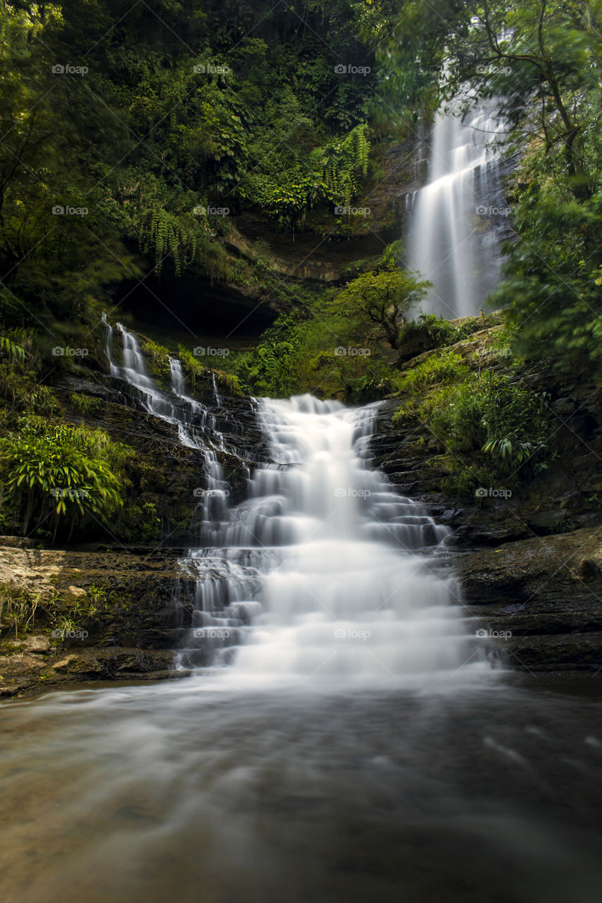 Cascadas de Juan Curi waterfall, Colombia 