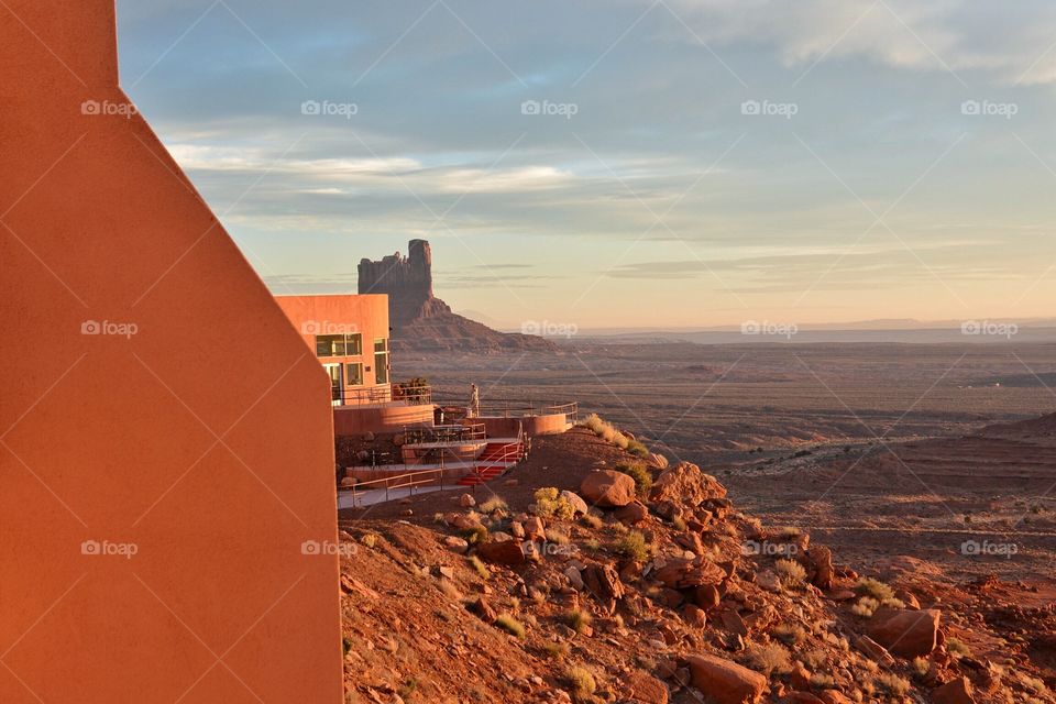 Golden hour, Monument Valley, Utah