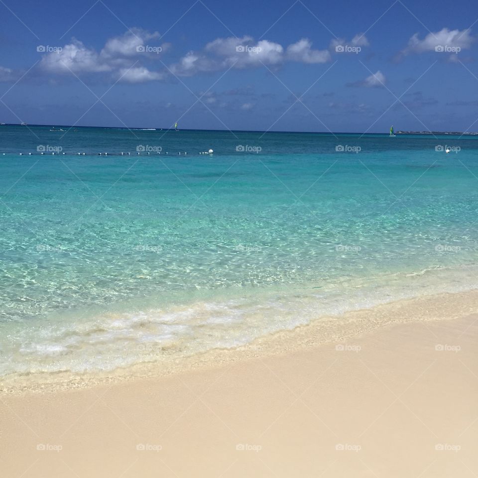 7 mile beach. Grand Cayman 