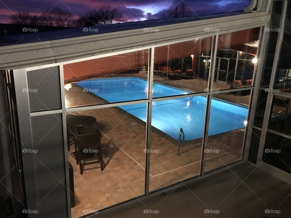 Sunset from my apartment complex.