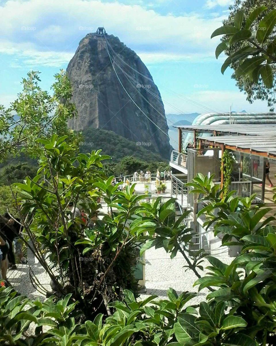 Pão de Açúcar. Um dos principais mais lindos pontos turísticos do Rio de Janeiro.