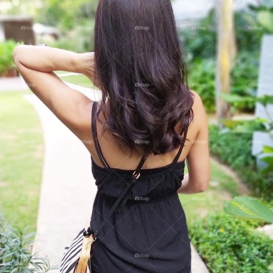 Soft curls wavy hair 