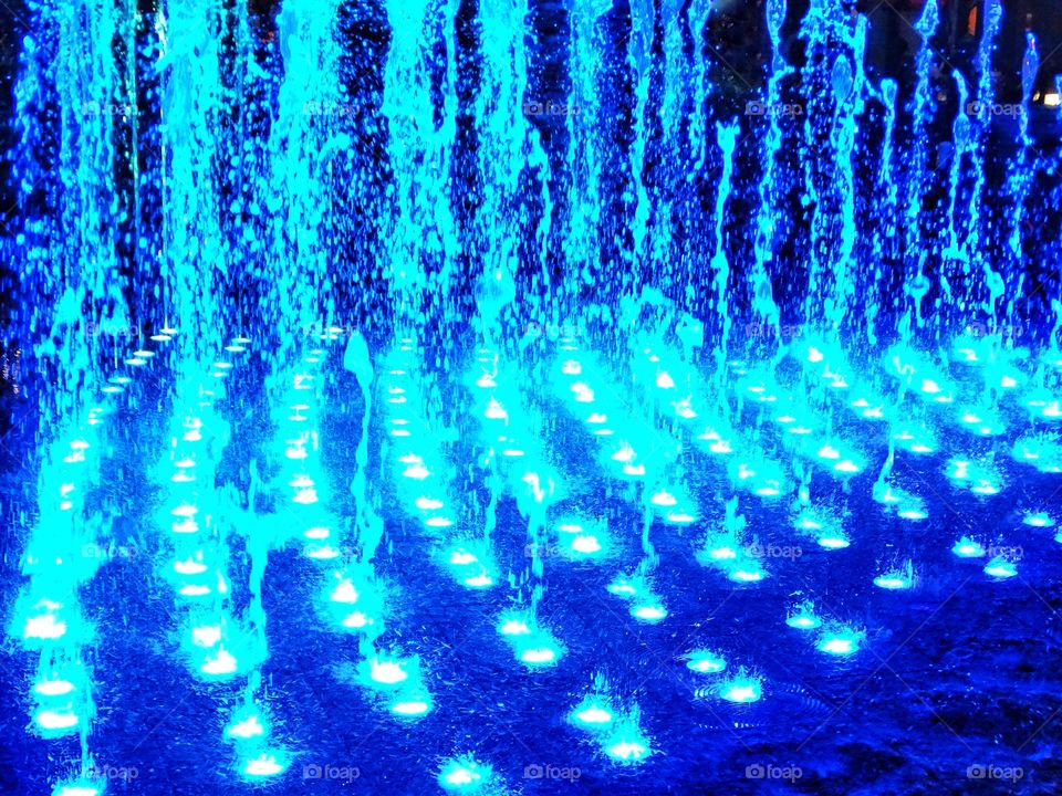 Illuminated Fountain