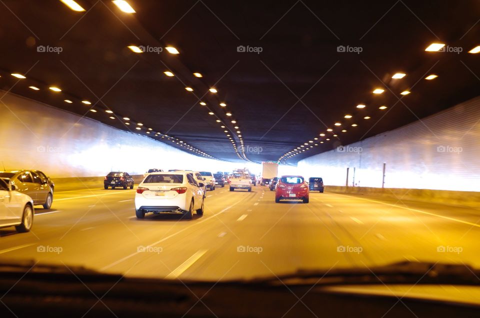 Freeway tunnel