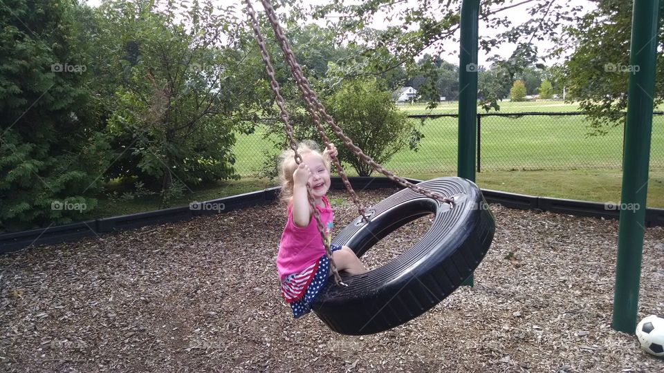 Tire Swinging