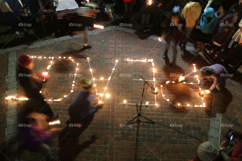 Peace Candlelight vigil