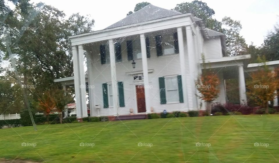old plantation house