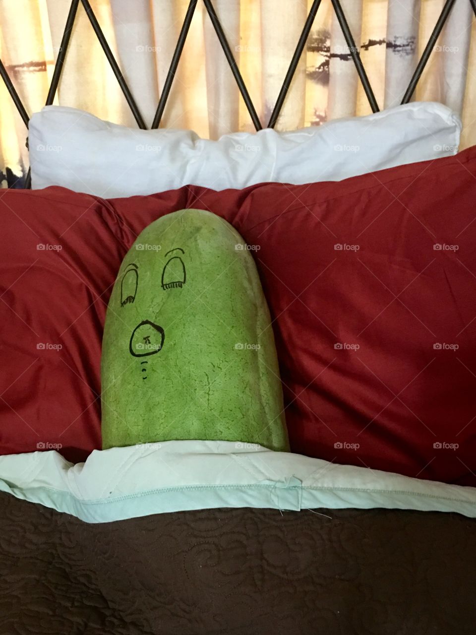 Sleeping watermelon (couldn't resist)