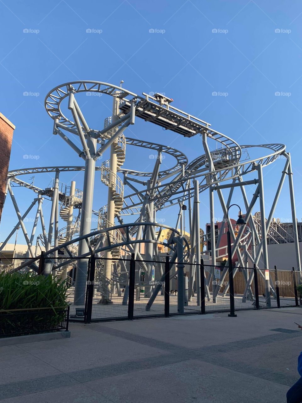 Roller Coaster in Dubai Park