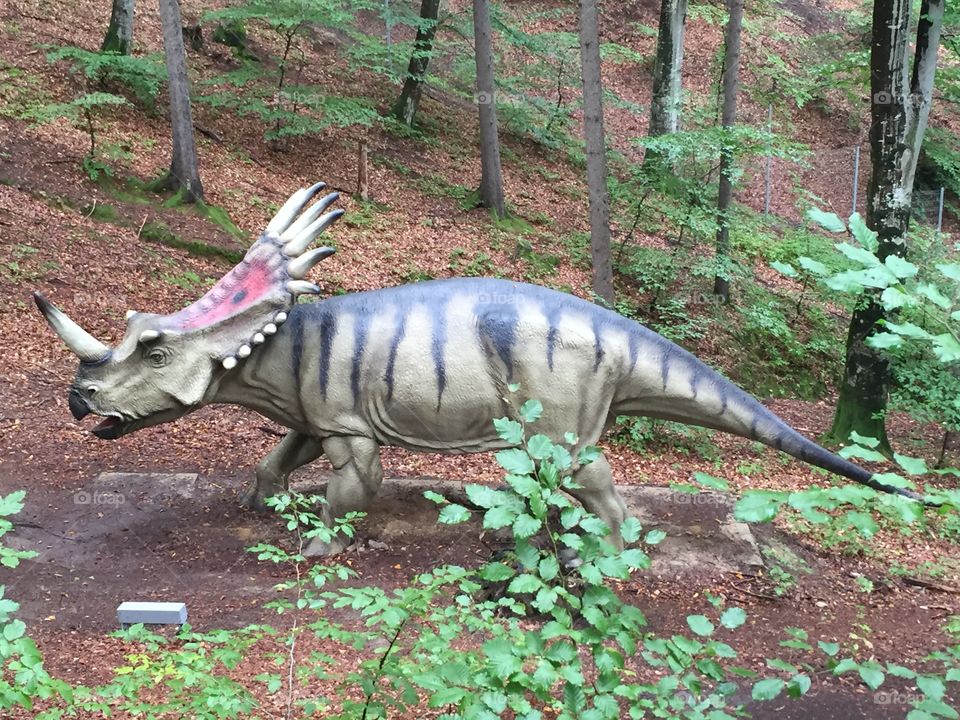 Dino Park Râşnov, Romania one of the largest dinosaur parks in Europe