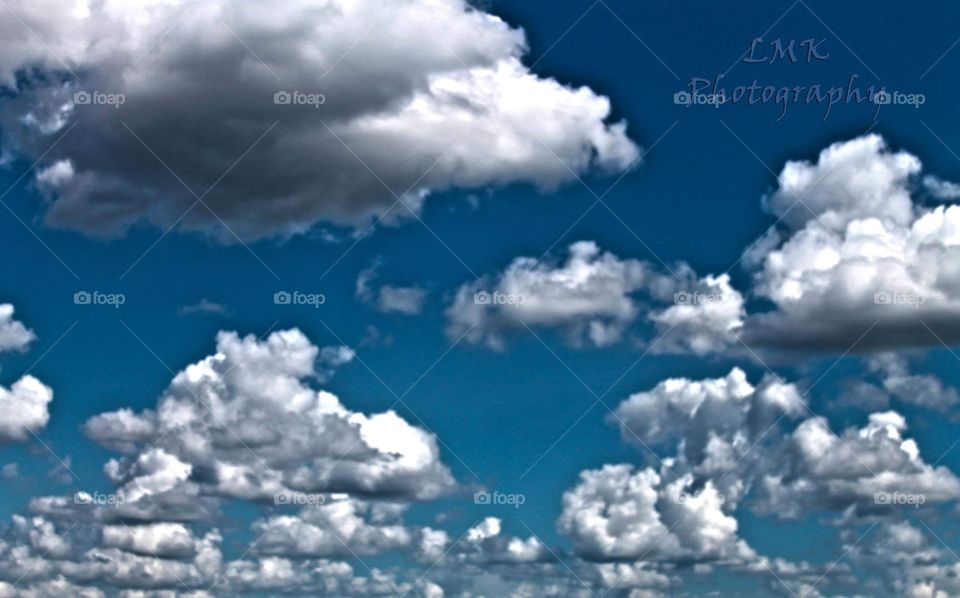 Cotton clouds