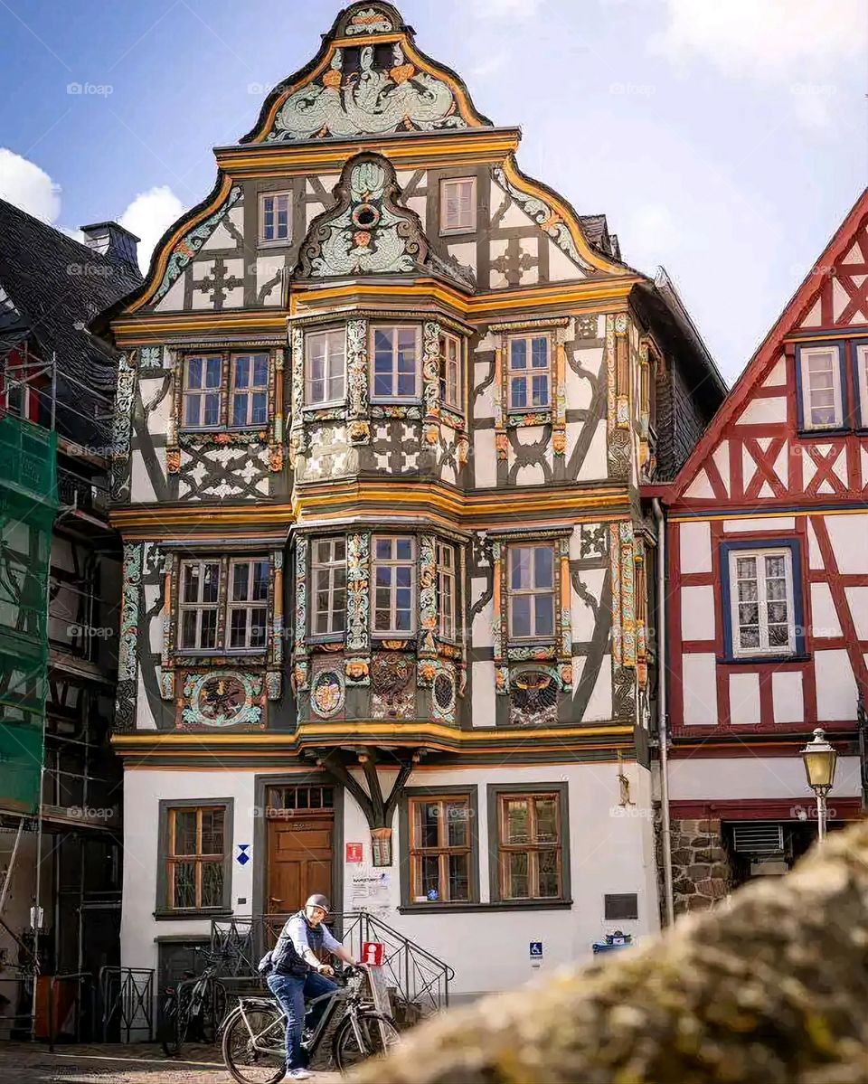 Glory be to God, the magnificent and picturesque view and the natural green trees are a view that is nothing more wonderful than it