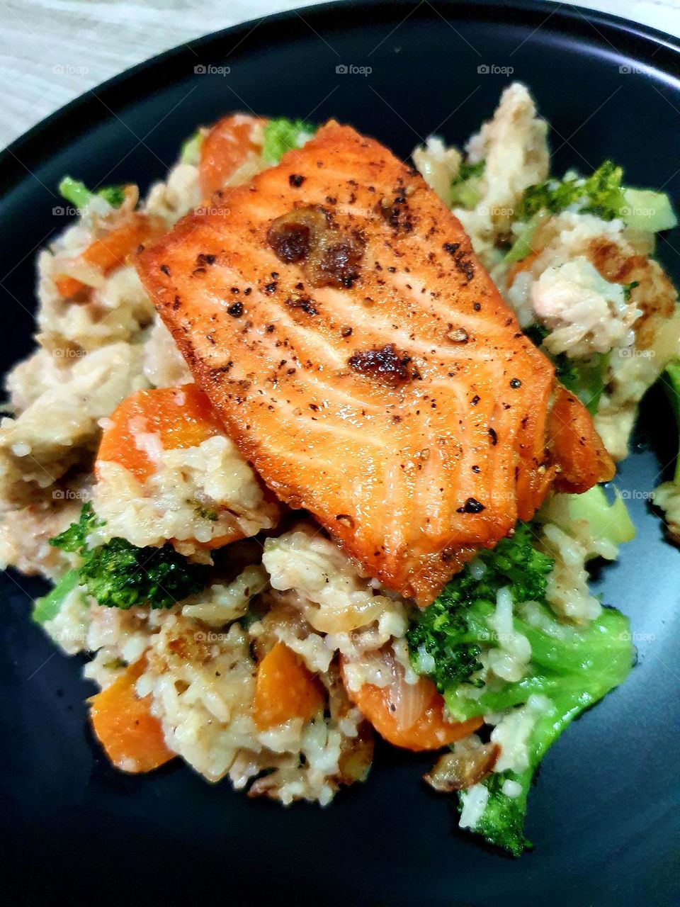 Salmon Risotto