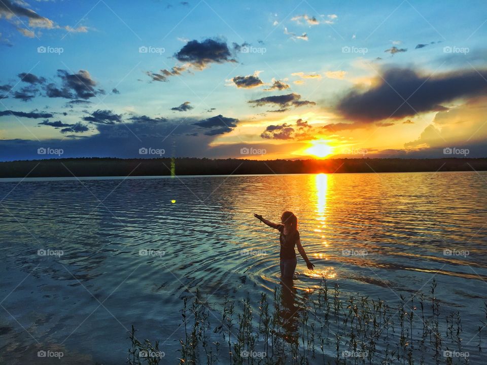 Sunset, Water, Dawn, Reflection, Sun