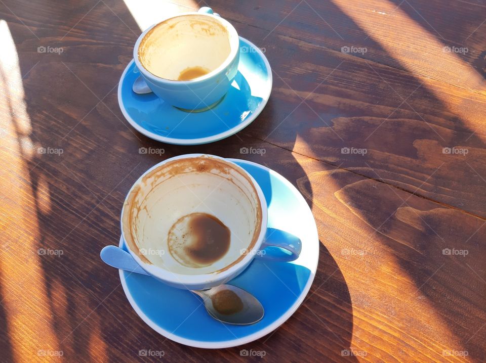 Two cups for morning