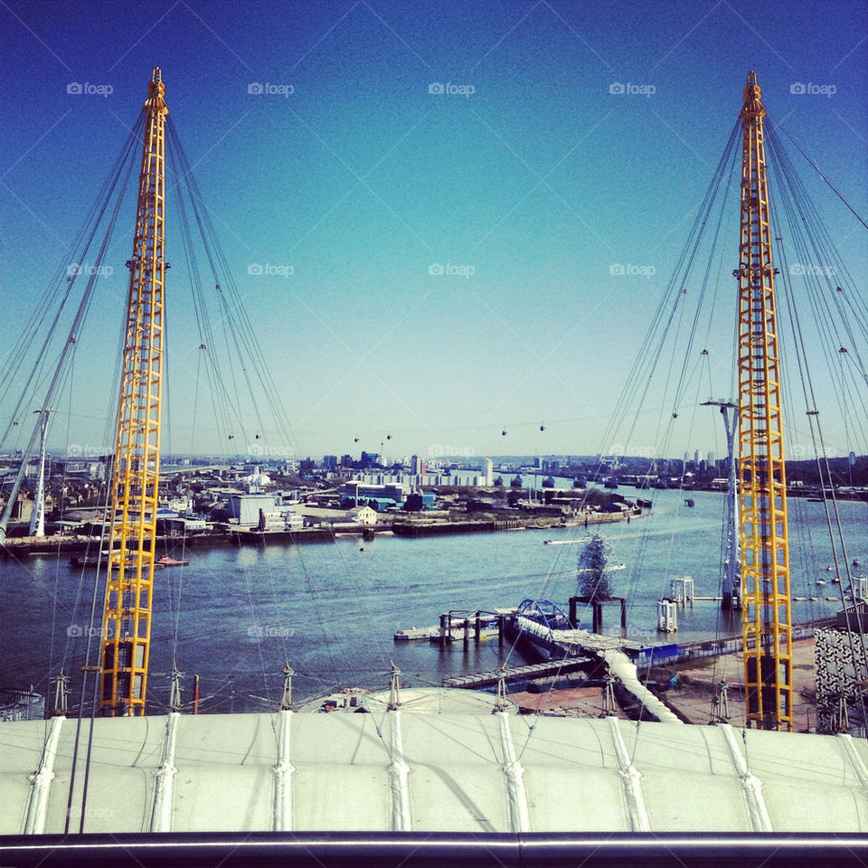 AT THE TOP OF THE O2
