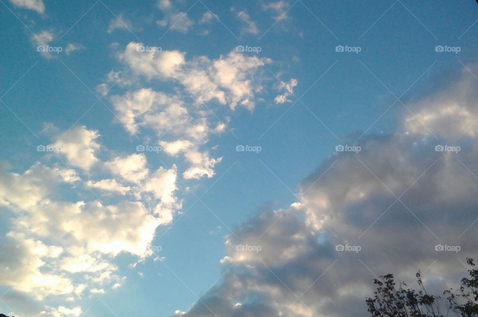 Clouds and sky