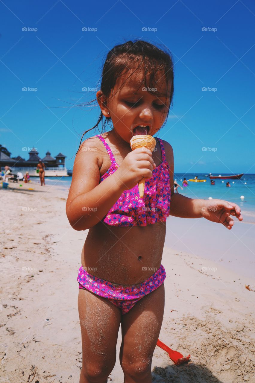 Ice Cream on the Beach