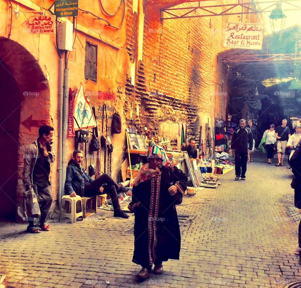 Down the Marrakesh lane