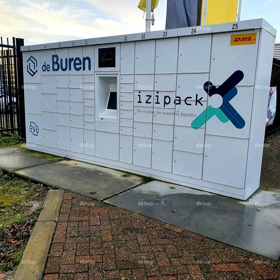 DHL Service point in the Netherlands