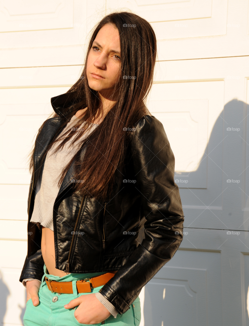 girl model cool portrait by lightanddrawing