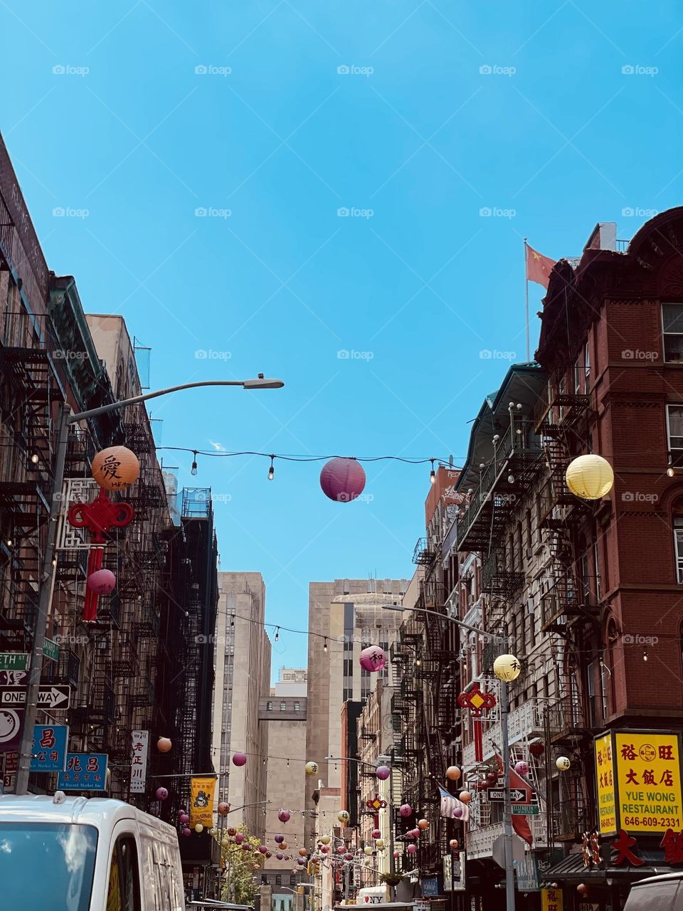 Street in Chinatown, NYC