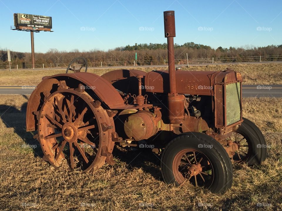 Rusty Old Tractor
