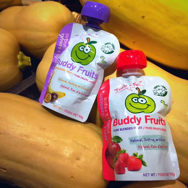 Buddy Fruits poutch this autumn with squash 