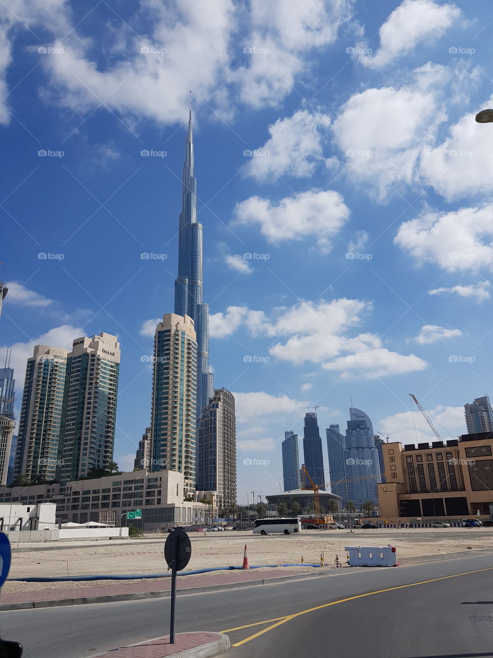 A bright day in Dubai