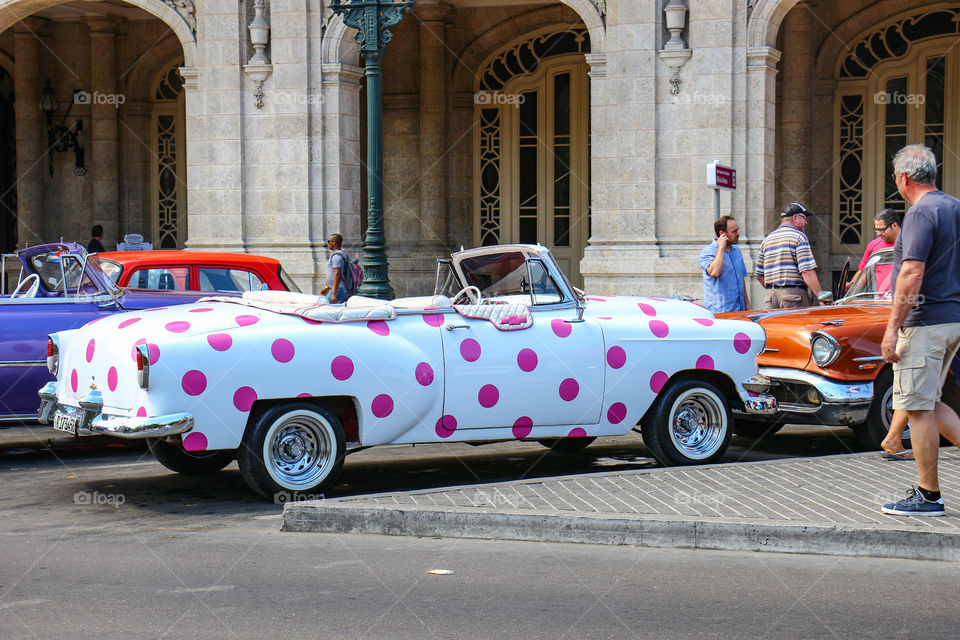 Classic car in Cuba