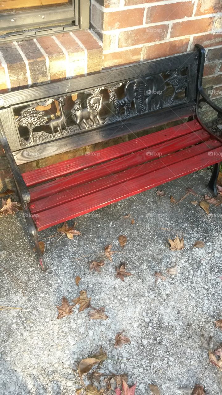 Children's bench