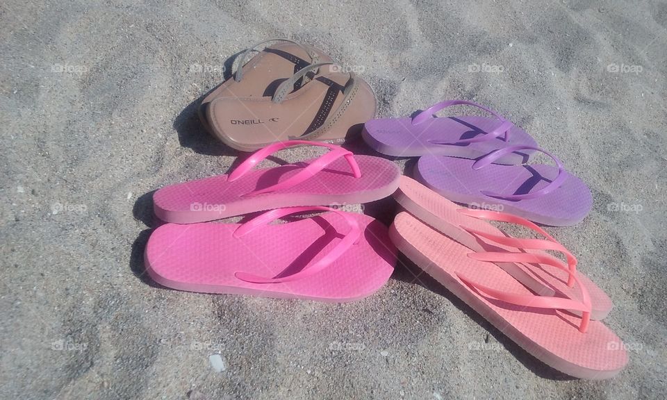 Sandals at the Beach