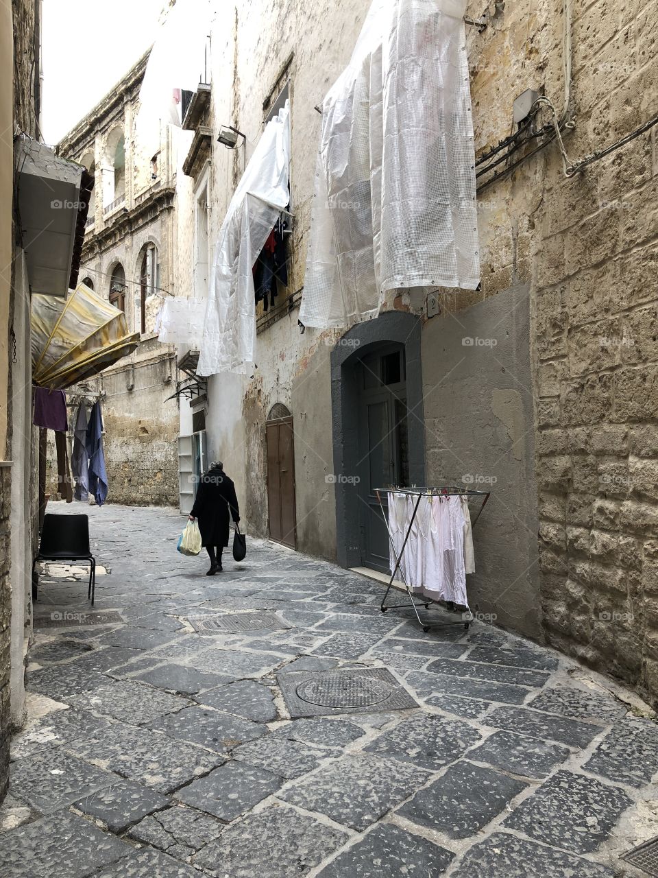 Old lady in Italy