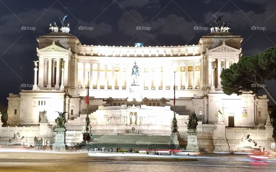 Piazza Venezia by Night