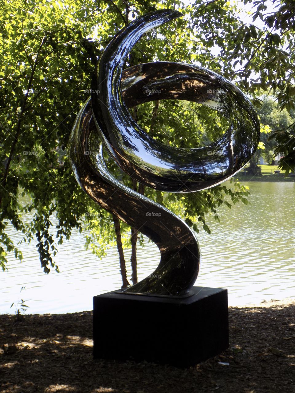 sculpture in park