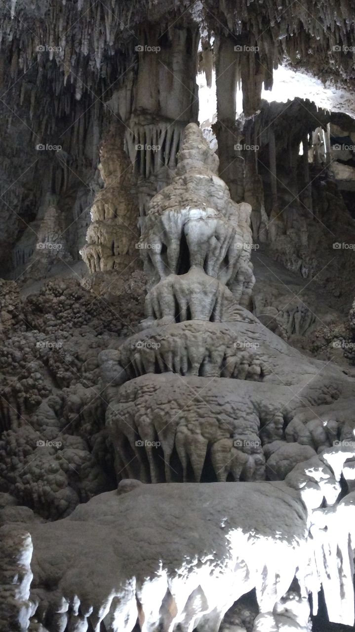 cavern teared formation