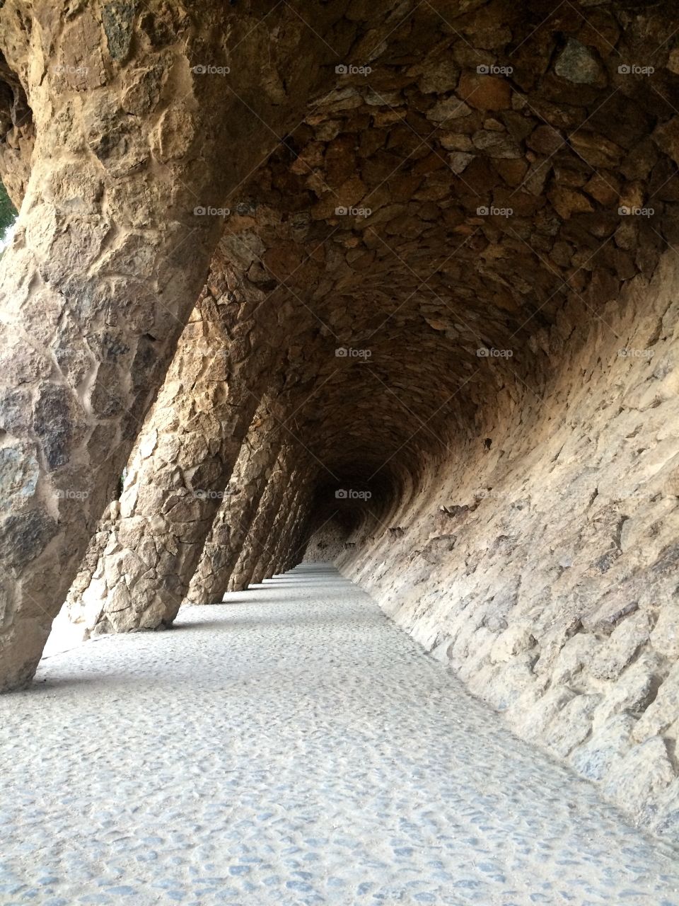 Park Guell - the wave