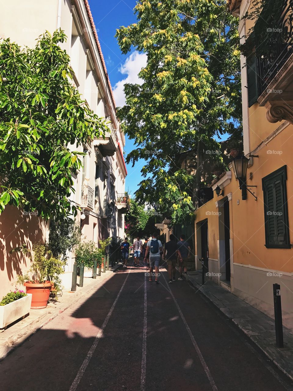The old city of Athens