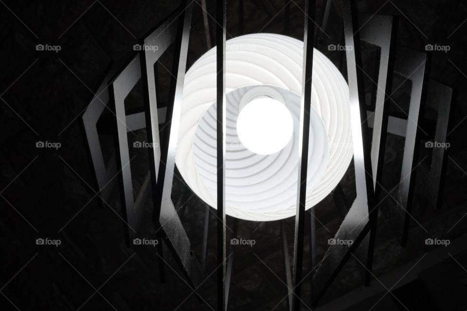 sun light frames geometry art design night