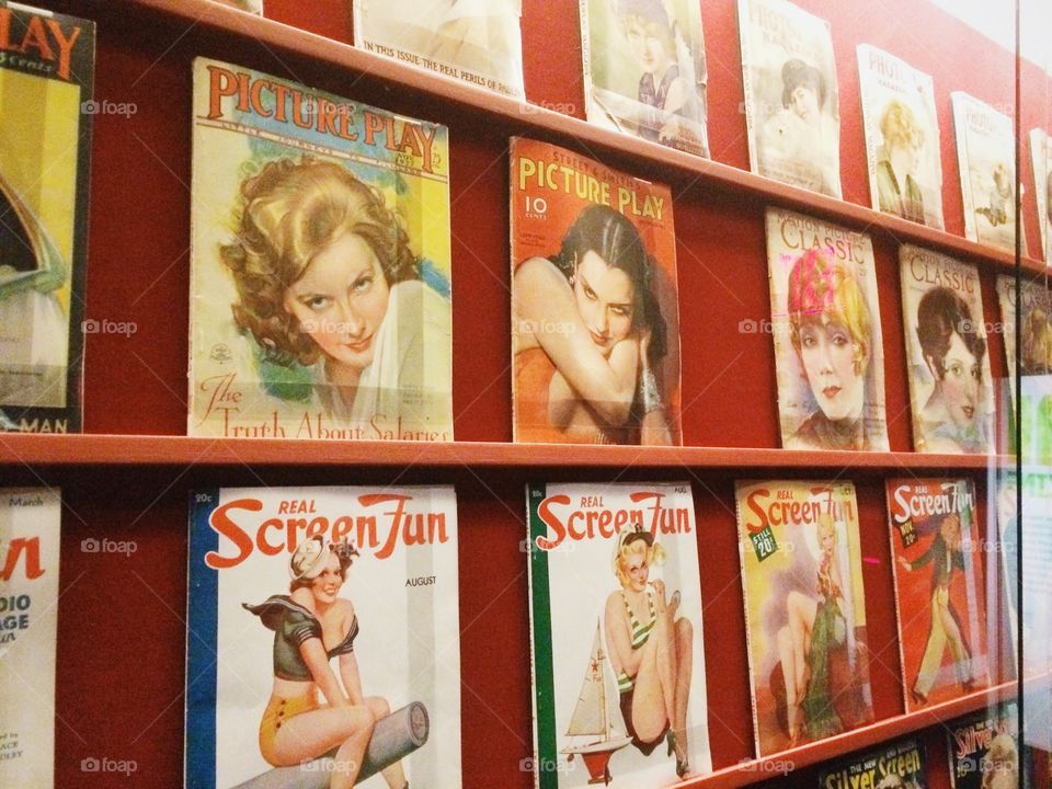 Vintage Movie Magazines. Vintage Movie Magazines at The Museum of the Moving Image