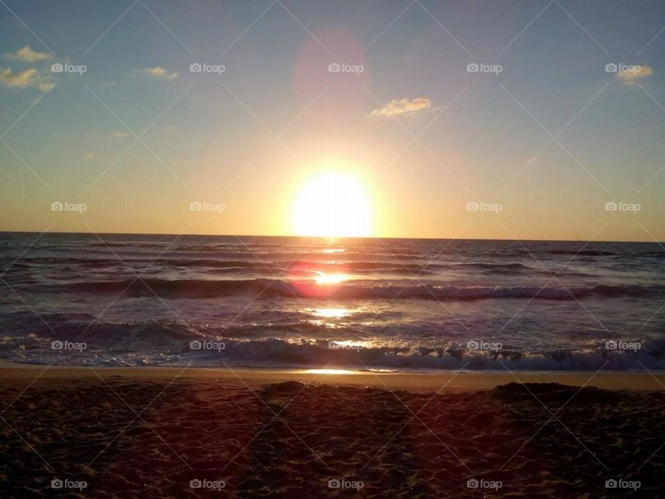 Beach#sunrise#sea#sky